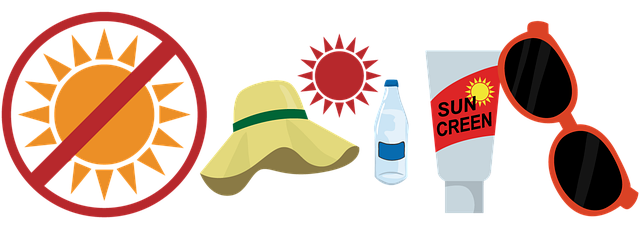 スキンケアの注意点を説明するイラスト