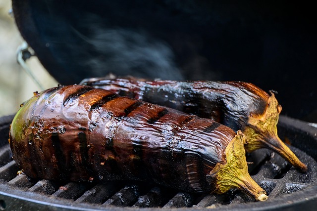 BBQグリルを安全に使うための注意点を示すイラスト