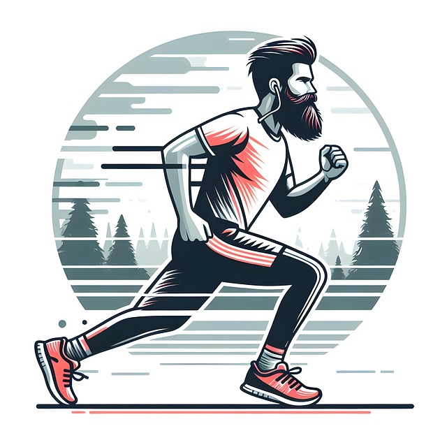 笑顔でランニングを楽しむランナー