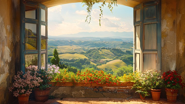 窓を開けて換気し、清潔な部屋でリラックスしている人のイメージ