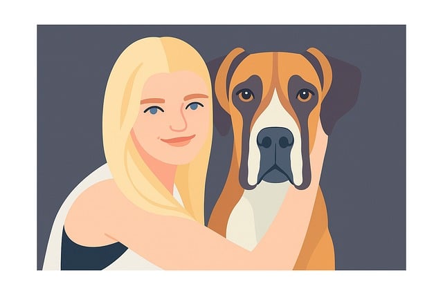 笑顔で料理を楽しむ家族のイラスト、食材が豊富に並べられている