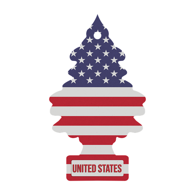 多くの消臭剤が並べられた棚の前で悩む人