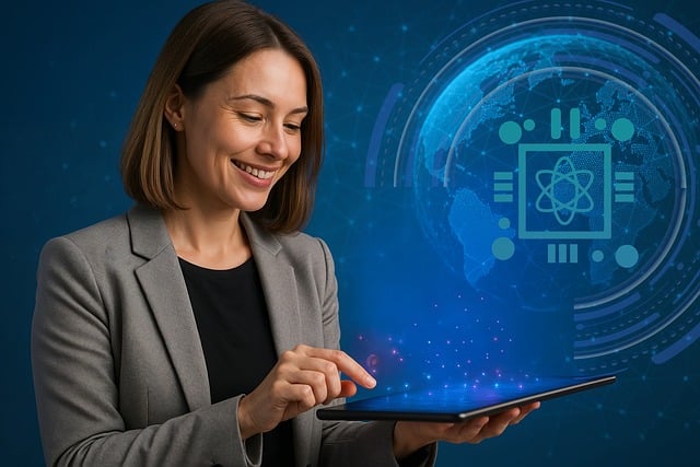 自信に満ちた笑顔の女性