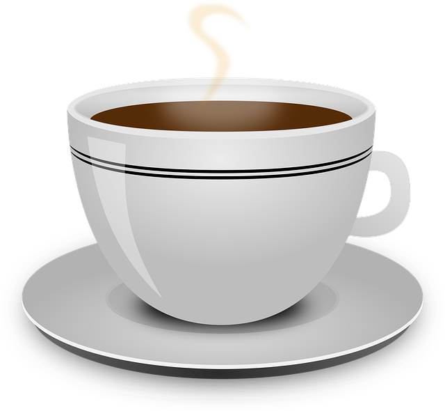 温かい飲み物と厚手の靴下、注意を促すマーク