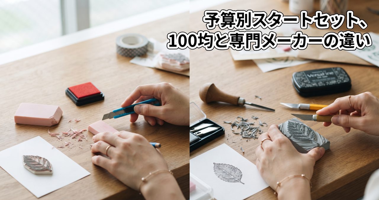 予算別スタートセット、100均と専門メーカーの違い