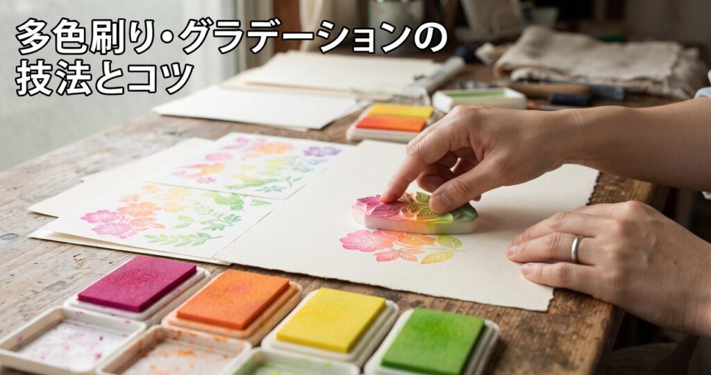 多色刷り・グラデーションの技法とコツ